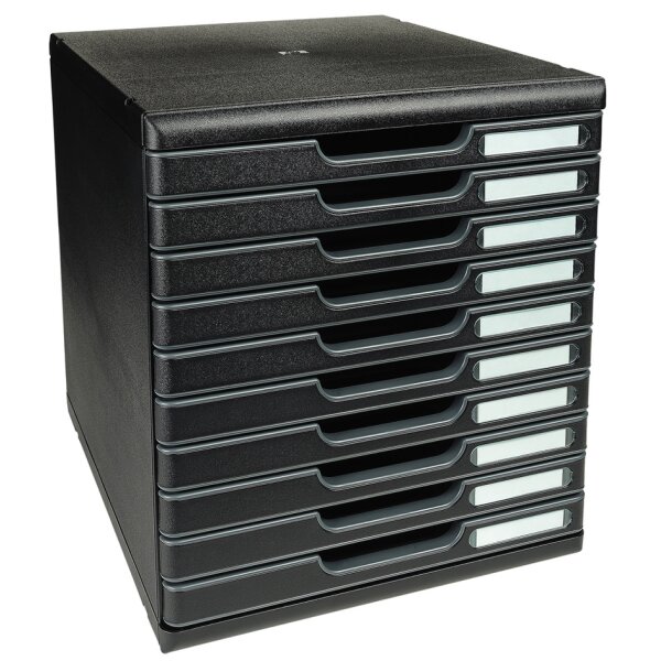 EXACOMPTA Module de classement MODULO A4, 5 tiroirs, gris