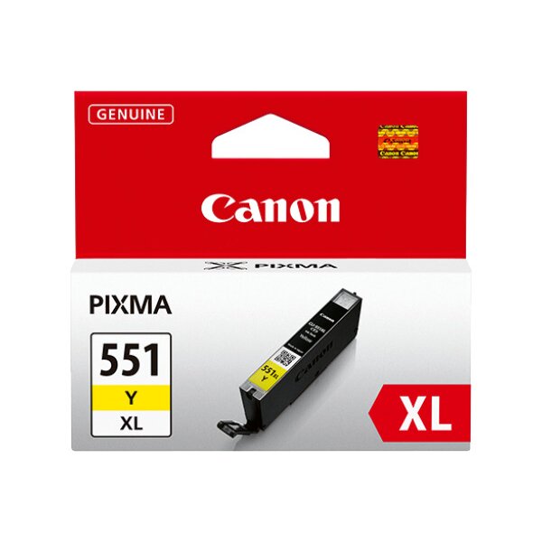 CANON Cartouche dencre XL yellow CLI-551XLY PIXMA MG5450 11ml