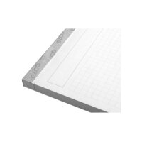 ELCO Bloc notes Prestige A4 73516.20 grau 80 feuilles
