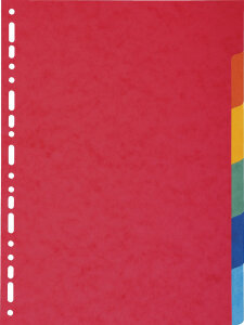 EXACOMPTA Intercalaires en carton, A4, 12 touches