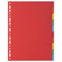 EXACOMPTA Intercalaires en carton, A4 Maxi, 12 touches
