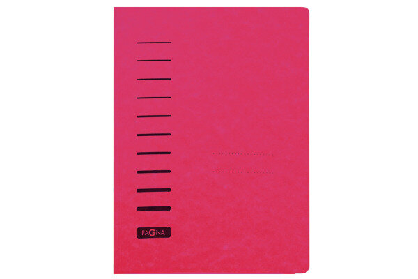 PAGNA Gummibandmappe A4 24007-01 rot 3 Klappen