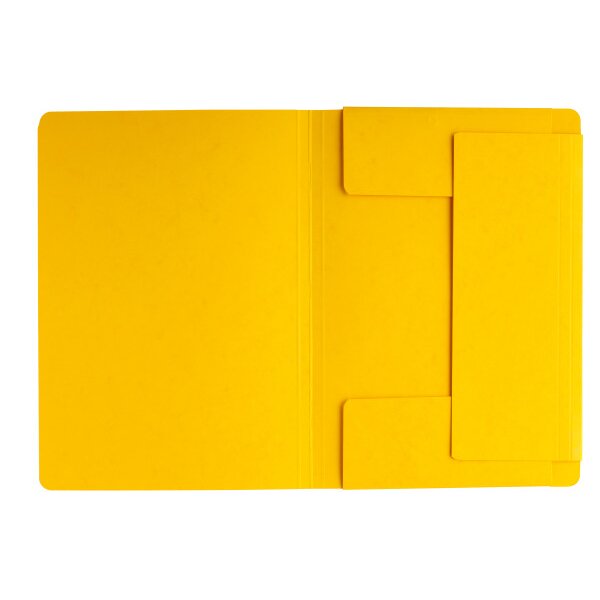 PAGNA Dossiers &eacute;lastiques A4 24007-05 jaune 3 volets