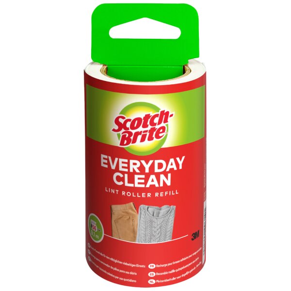 Scotch-Brite Rouleau de rechange pour brosse Everyday Clean