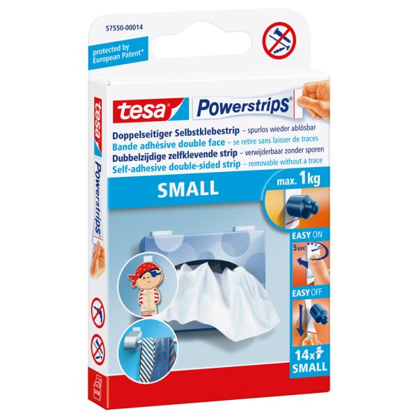 tesa Powerstrips LARGE, Haltekraft: max. 2,0 kg
