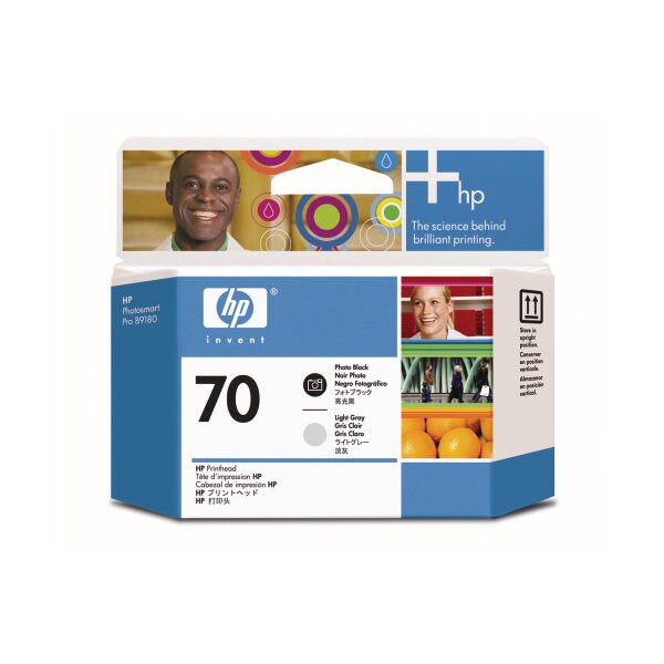 HP Druckkopf 70 ph-schw./lg-grey C9407A DesignJet Z2100/Z3100