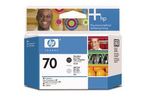 HP Druckkopf 70 ph-schw./lg-grey C9407A DesignJet...