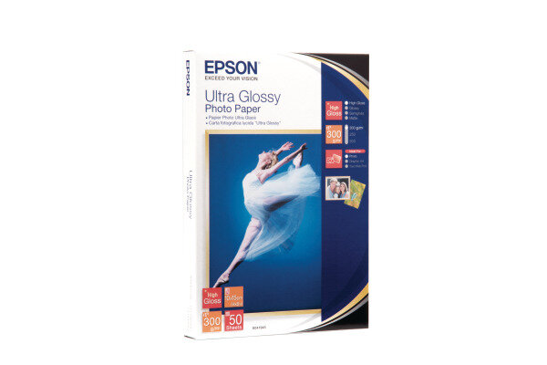 EPSON Ultra Glossy Photo 10x15cm S041943 Stylus DX 3800 300g 50 Blatt