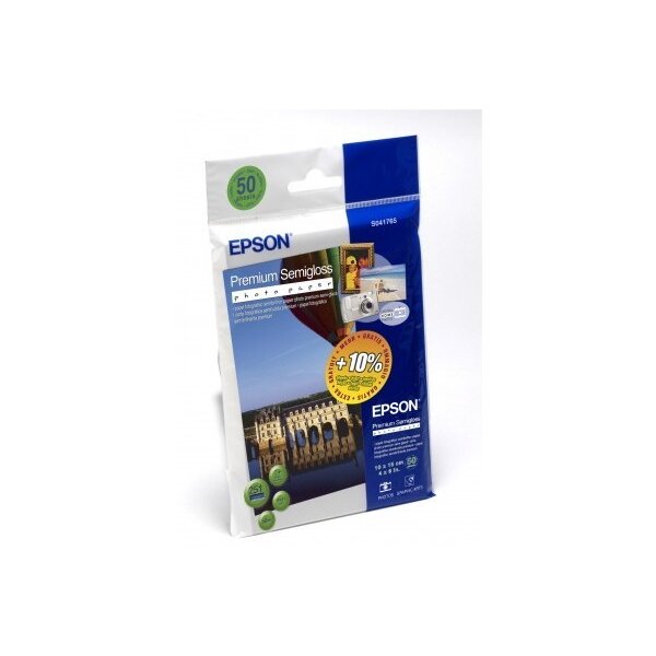 EPSON Premium Semigl. Photo 10x15cm S041765 InkJet 251g 50 feuilles