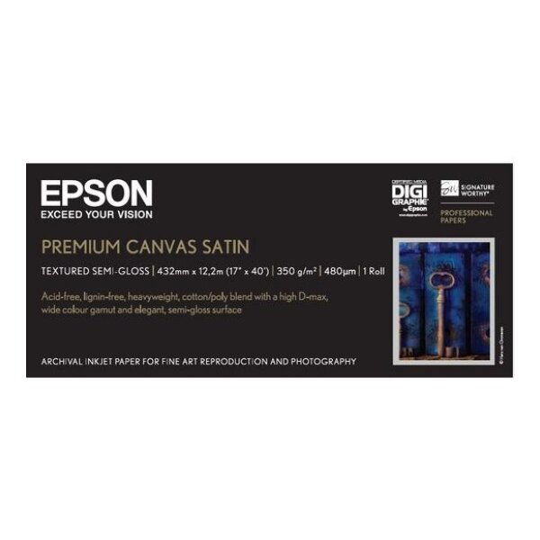 EPSON Premier Art Waterproof 13m S041846 Stylus Pro 4000 350g 17 pouces