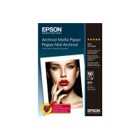 EPSON Archival Matt Paper A3+ S041340 InkJet 192g 50...