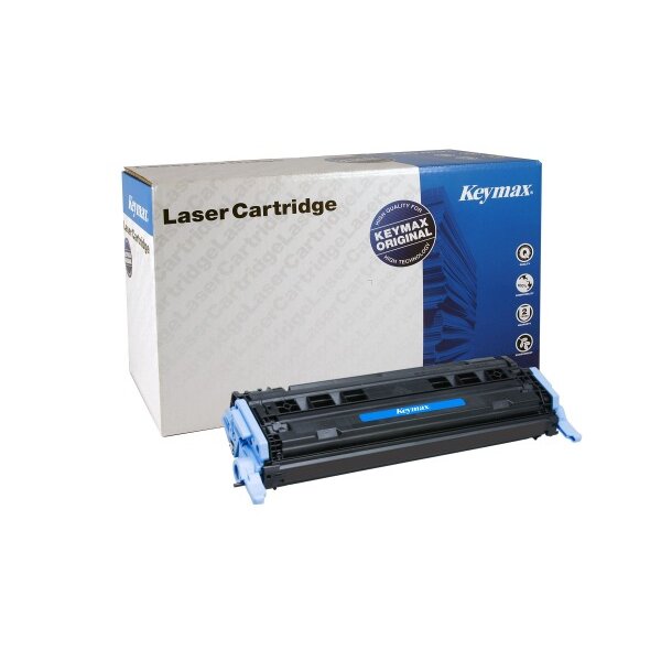 KEYMAX RMC-Toner-Modul schwarz Q6000AKEY zu HP CLJ 2600 2500 Seiten