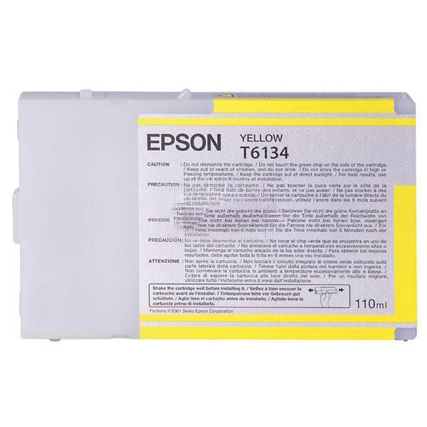EPSON Tintenpatrone yellow T613400 Stylus Pro 4450 110ml
