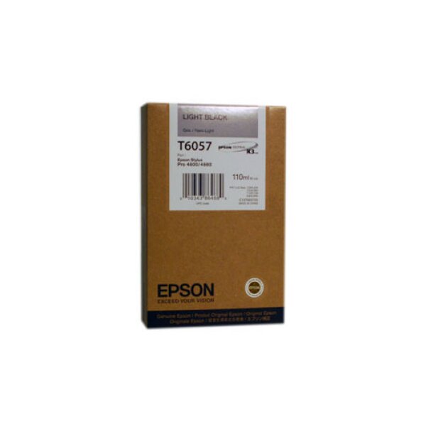 EPSON Tintenpatrone light black T605700 Stylus Pro 4880 110ml