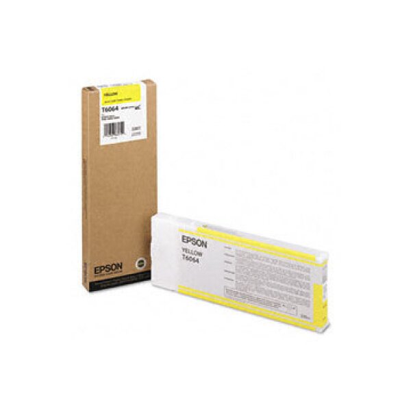 EPSON Tintenpatrone yellow T606400 Stylus Pro 4880 220ml