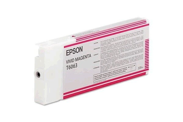 EPSON Cart. dencre vivid magenta T606300 Stylus Pro 4880 220ml