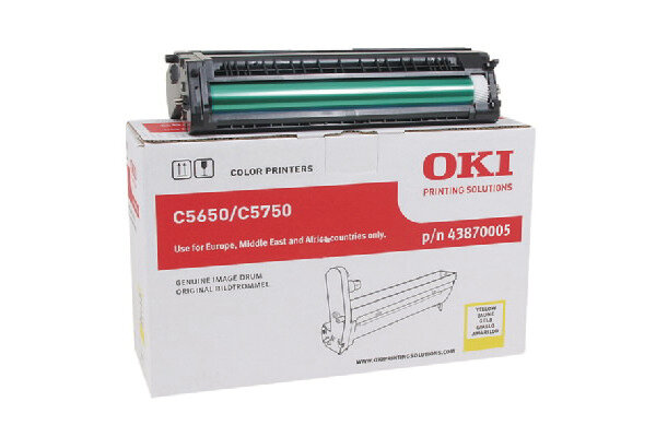 OKI Drum yellow 43870005 C5650/5750 20000 Seiten