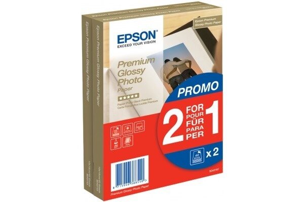 EPSON Premium Glossy Photo 10x15cm S042167 InkJet, 255g 2x40 feuilles
