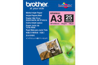 BROTHER InkJet Paper matt 145g A3 BP60-MA3 MFC-6490CW 25 Blatt
