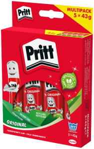 Pritt Klebestift 10 x 11 g im Multi-Pack, lösemittelfrei