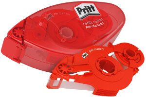 Pritt Roller de colle Refill, permanent, 8,4 mm x 16 m
