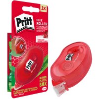 Pritt Roller de colle Compact, permanente, 8,4 mm x 10 m