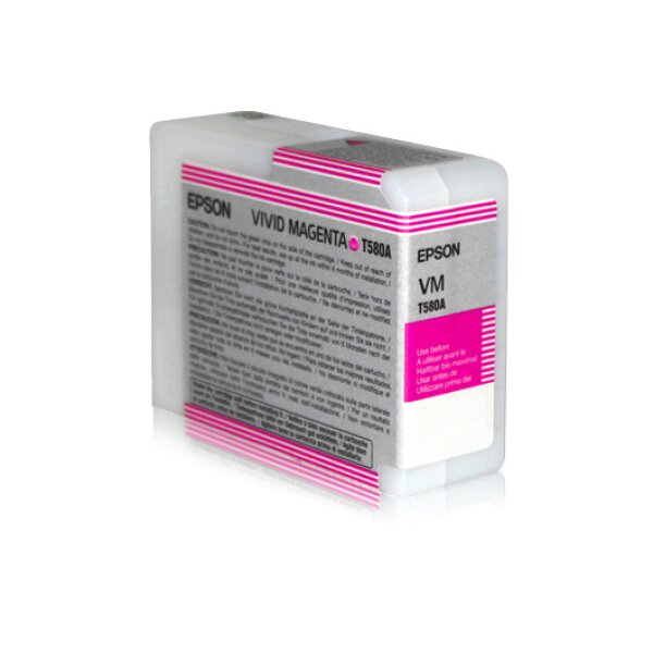 EPSON Cart. dencre vivid magenta T580A00 Stylus Pro 3880 80ml