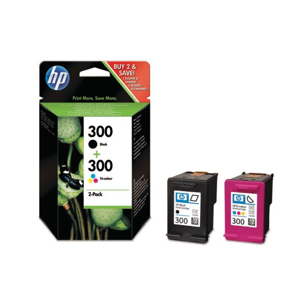 HP Combopack 300 BK/color CN637EE DeskJet D2560 200/165 pages