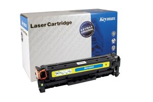 KEYMAX Cartouche CLR yellow CC532AKEY p. HP CLJ CP2025...