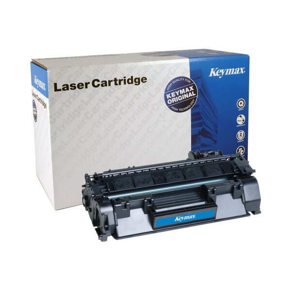 KEYMAX RMC-Toner-Modul schwarz CE505AKEY zu HP LJ P2035 2300 Seiten