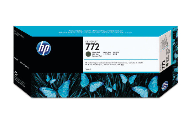 HP Tintenpatrone 772 matte black CN635A DesignJet Z5200 300ml