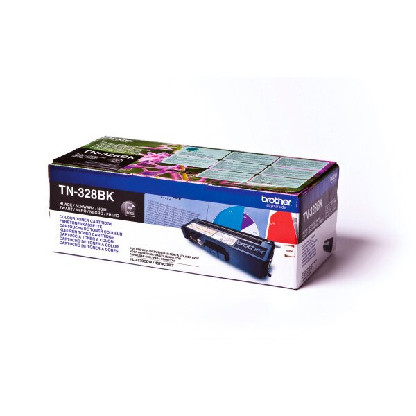 BROTHER Toner Super HY schwarz TN-328BK HL-4570CDN 6000 Seiten