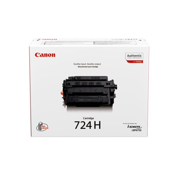 CANON Toner-Modul 724H schwarz 3482B002 LBP 6750dn 12500 Seiten