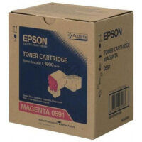 EPSON Cartouche toner magenta S050591 AcuLaser C3900 6000...