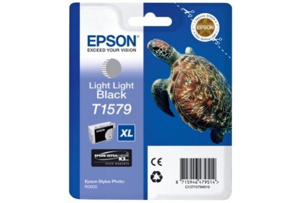 EPSON Cart. dencre light light noir T157940 Stylus Photo R3000 26ml