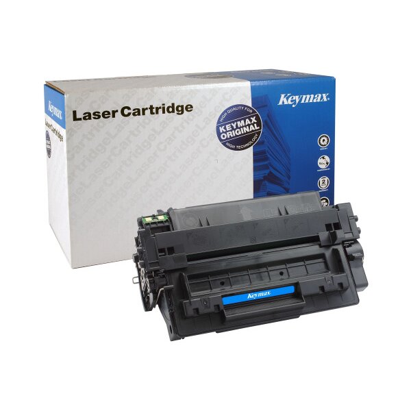 KEYMAX RMC-Toner-Modul schwarz CE255AKEY zu HP LJ P3015 6000 Seiten