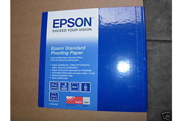 EPSON Standard Proofing Paper A3+ S045005 Stylus Pro 7600 205g 100 flls.