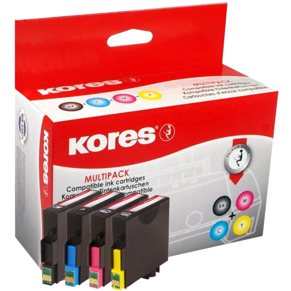 Kores Multipack encre G1607KIT remplace EPSON T0711-T0714