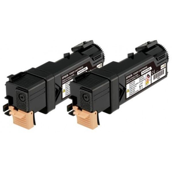 EPSON Toner-Modul Duo schwarz S050631 AcuLaser C2900N 2x3000 Seiten
