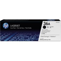 HP Cartouche toner 36A noir CB436AD LaserJet P1505 2...
