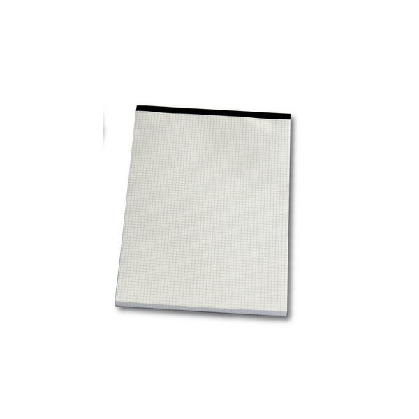 NEUTRAL Notizblock kariert A5 Notizblock weiss, 4mm, 80g 100 Blatt