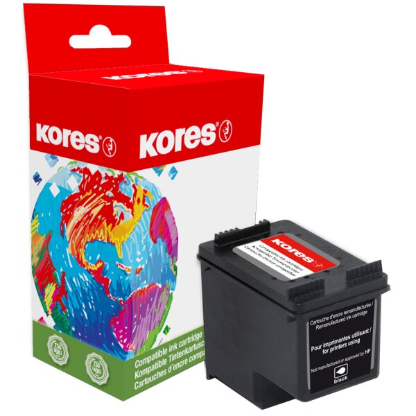 Kores Cartouche recharg&eacute;e G1711MC remplace hp CC656AE/