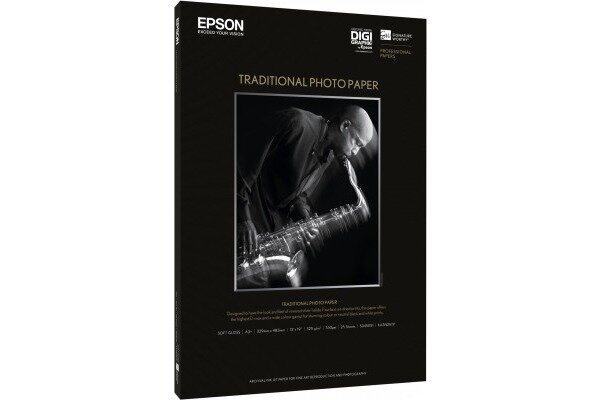EPSON Traditional Photo Paper A3+ S045051 InkJet, 330g 25 feuilles