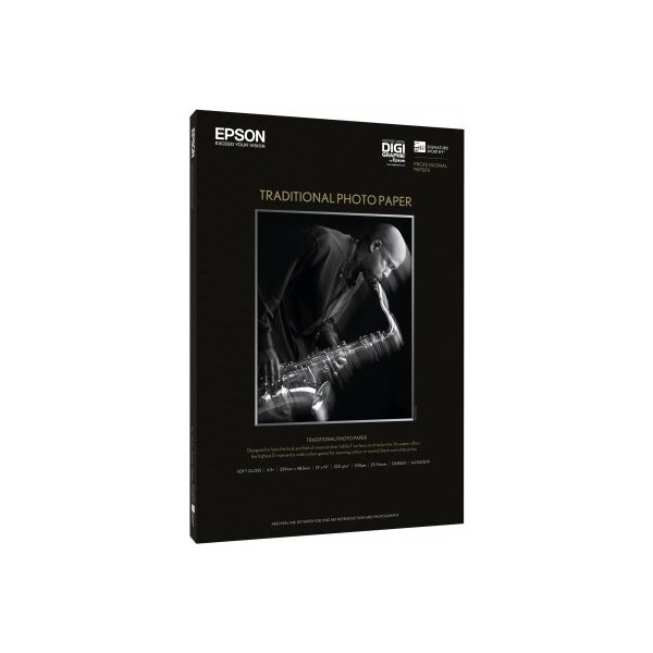 EPSON Traditional Photo Paper A3+ S045051 InkJet, 330g 25 feuilles