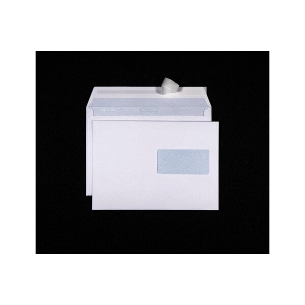 METTLER Couvert Fenster rechts C5 8064-100-S30 100g, hochweiss, Kleber 30 Stk