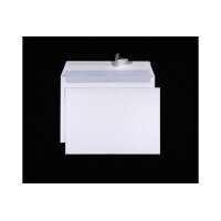 METTLER Couvert ohne Fenster C5 8066-100-S30 100g, hochweiss, Kleber 30 Stk
