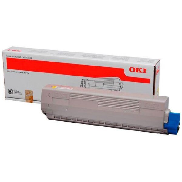 OKI Toner yellow 44844505 C831/C841 10000 pages