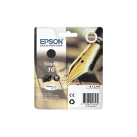 EPSON Tintenpatrone 16 schwarz T162140 WF 2010/2540 175...