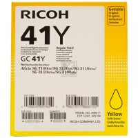 RICOH Cartouche yellow 405764 GelJet SG 3110DN 2200 pages