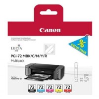CANON Multipack Tinte MBK CMY R PGI-72MUL PIXMA Pro-10...